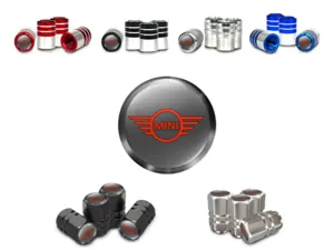 Mini Cooper Felgen Ventilkappenfür SUVs Universal Stil